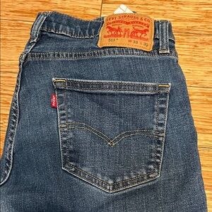 Levi's 511 Denim Jeans - Classic Blue